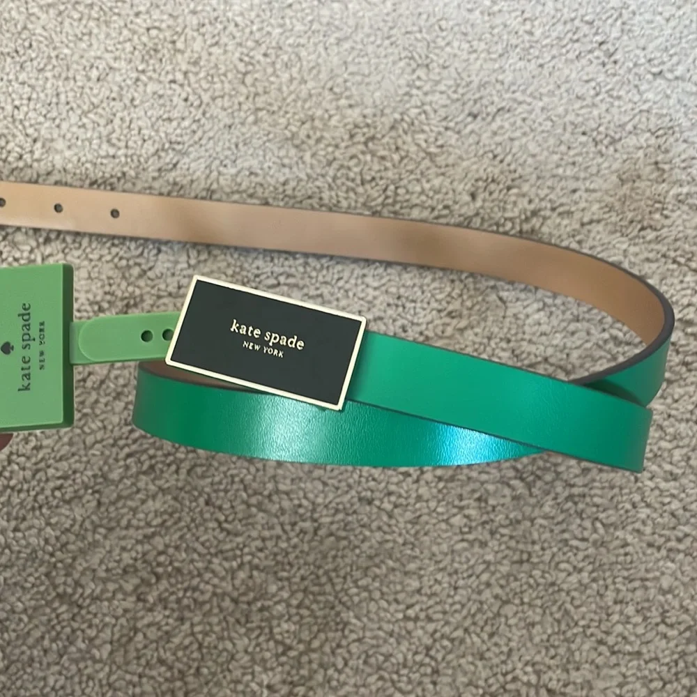 Kate Spade genuine leather belt - Picture 2 of 7